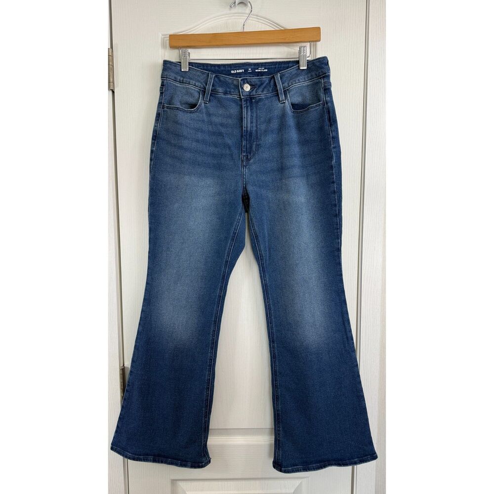 Old Navy High-Rise Wow Flare Jeans Women's Size 10 Short
